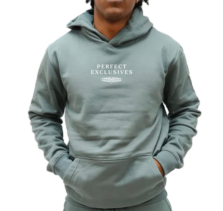 Thumbnail: Luxury Essentials Hoodie - Sea Green