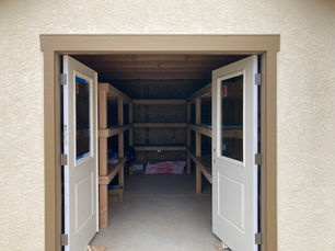 New construction outbuildings in Vacaville, CA