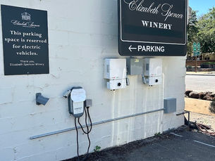 Elizabeth Spencer Winery EV & Solar installation