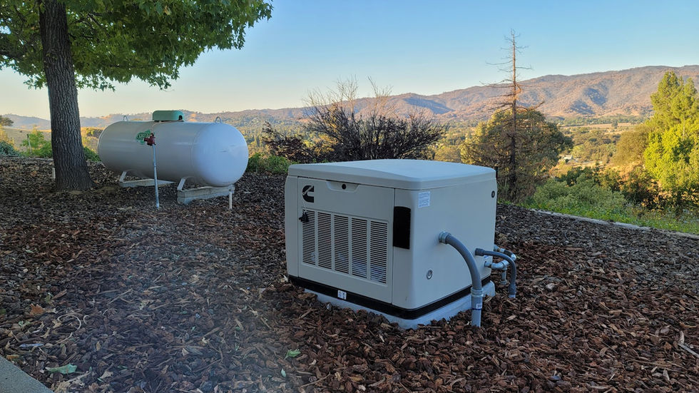 Cummings Generator Install, Northern California