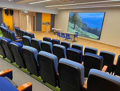 Lecture theatre, AV and LED system