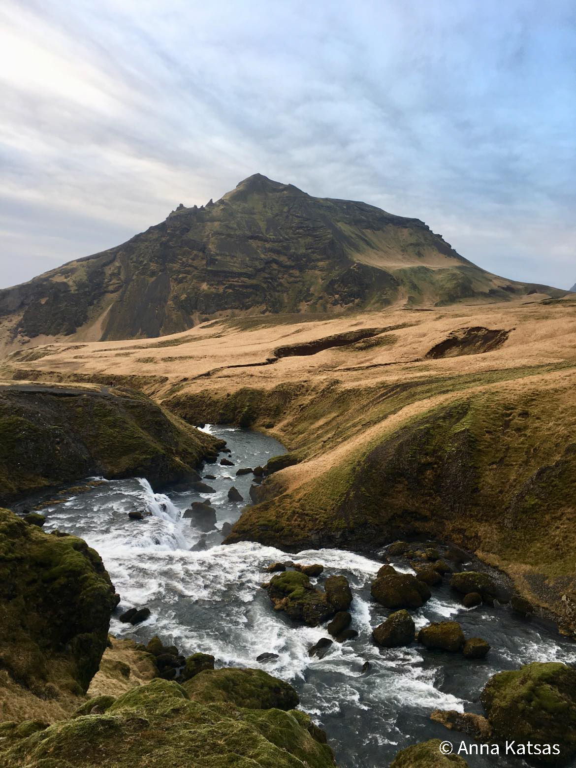 Fimmvorduhals Iceland Waterfall Mountain Winter River