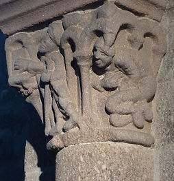 Chapiteau Abbaye Saint-André Meymac