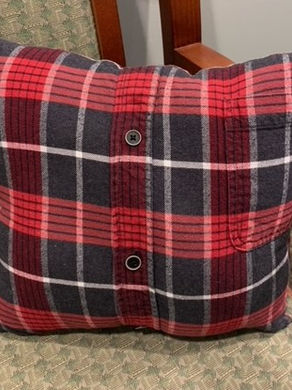 Grandpa Shirt Pillow