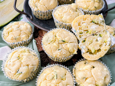 Zucchini Feta Muffins