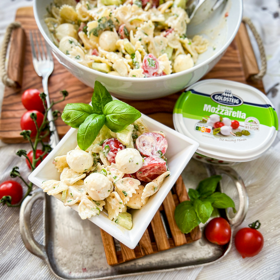Caprese Nudelsalat