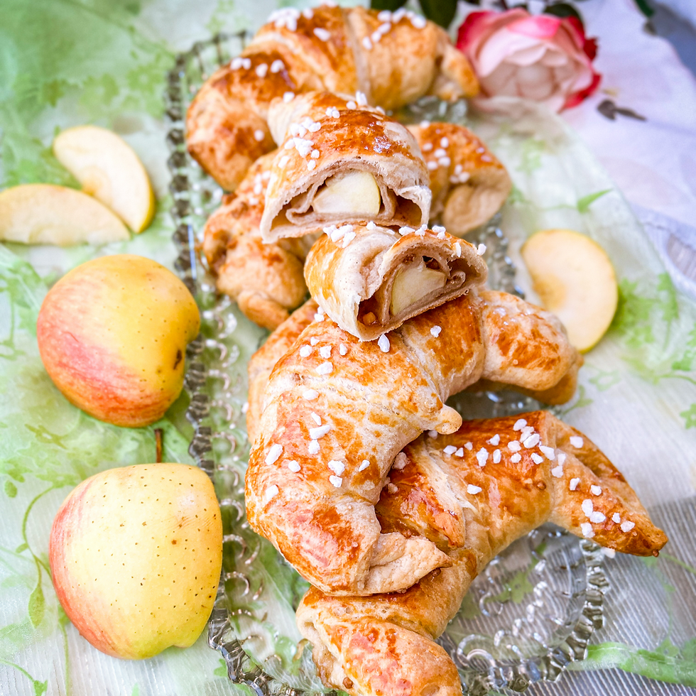 Apfel-Zimt Croissants