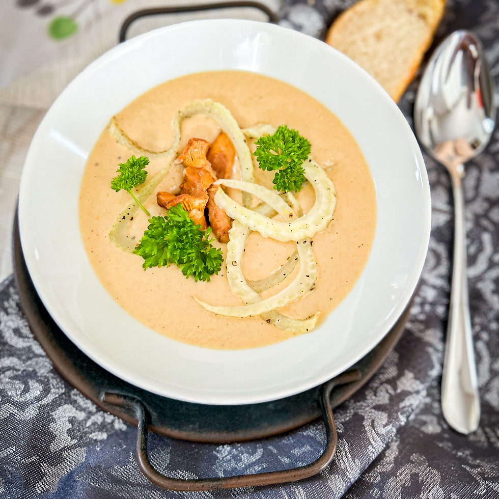 Pfifferling Rahmsuppe
