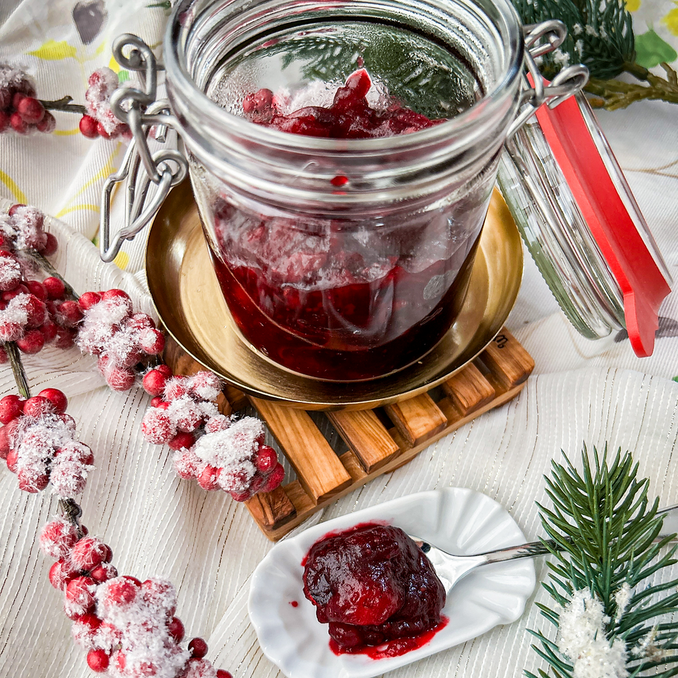 Cranberry Portwein Chutney