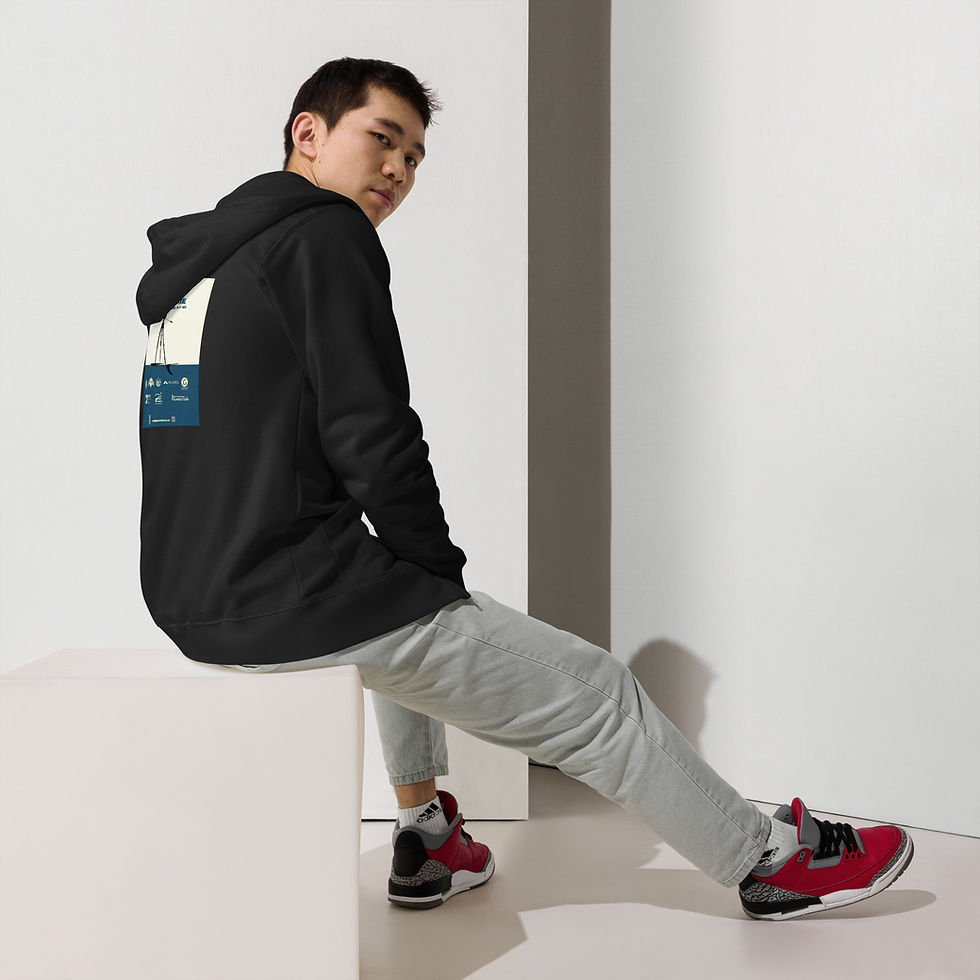 Thumbnail: SBSFF Unisex fleece zip up hoodie