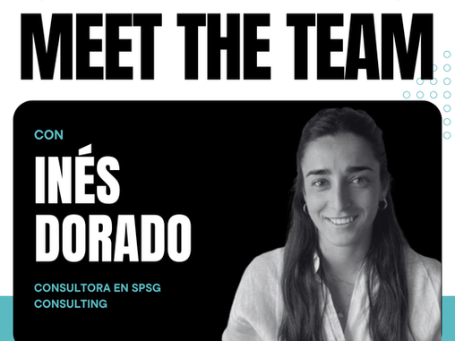 The Interview- Meet the team - Inés Dorado, Consultora en SPSG