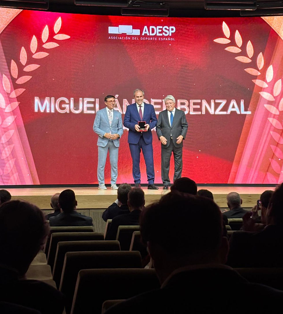 ADESP celebró su gala anual reuniendo a las figuras clave del deporte en España