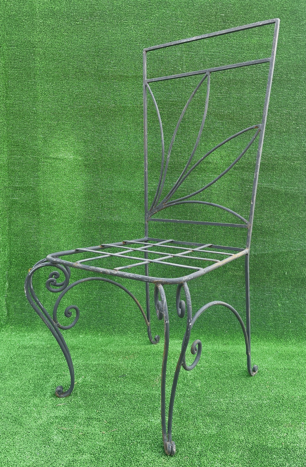 Sedia in ferro battuto (S28)