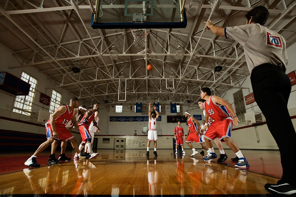 Basketball Game Moment