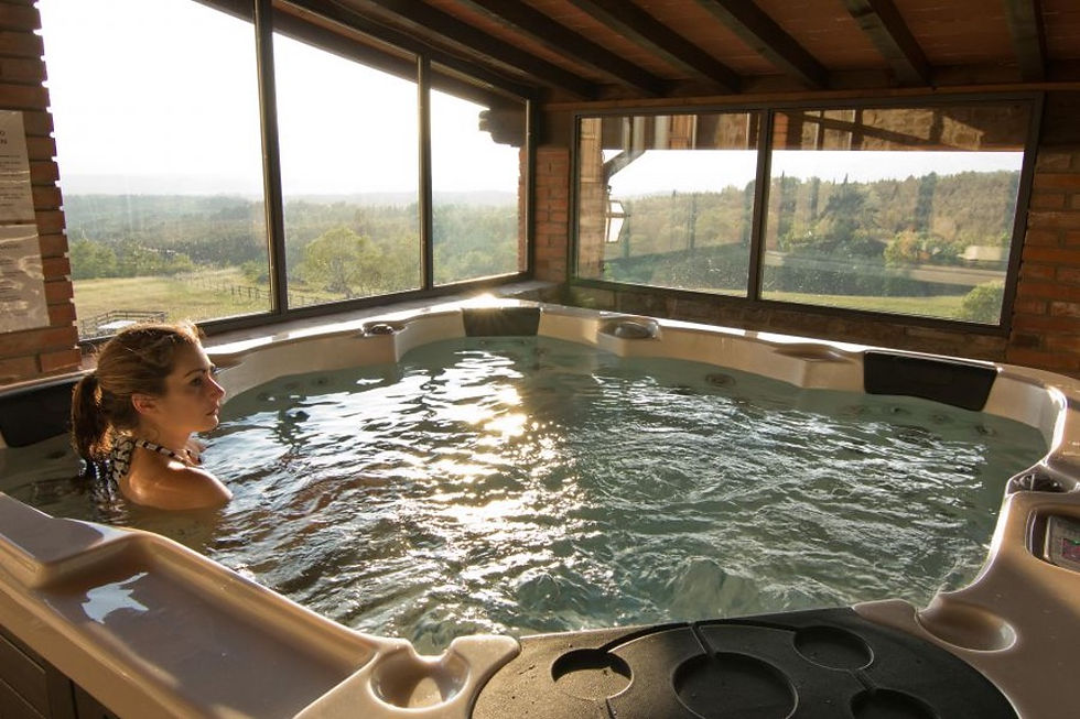Jacuzzi con vista