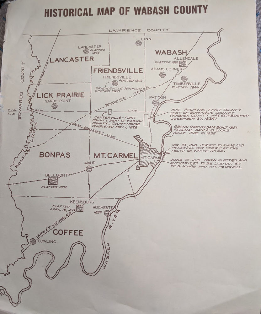 History of the Towns in Wabash County
