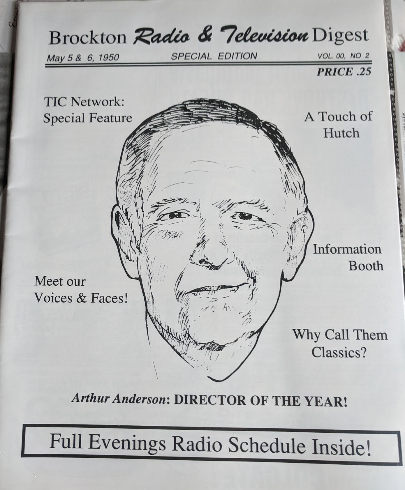 Brockton Radio & Television Digest Special Edition May 5 & 6, 1950