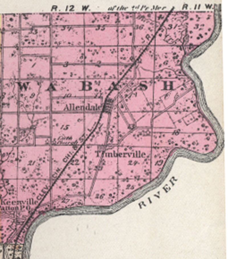 First Settlers of Wabash Precinct