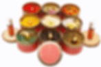 Thumbnail: Tantra Crystal Candles Bundle 9 Pcs