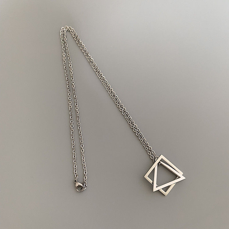 Titanium Steel Pendant Necklace Jewelry