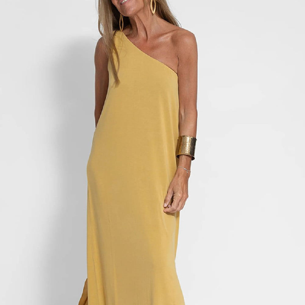 Solid Color Fashion Vest Dress for Women