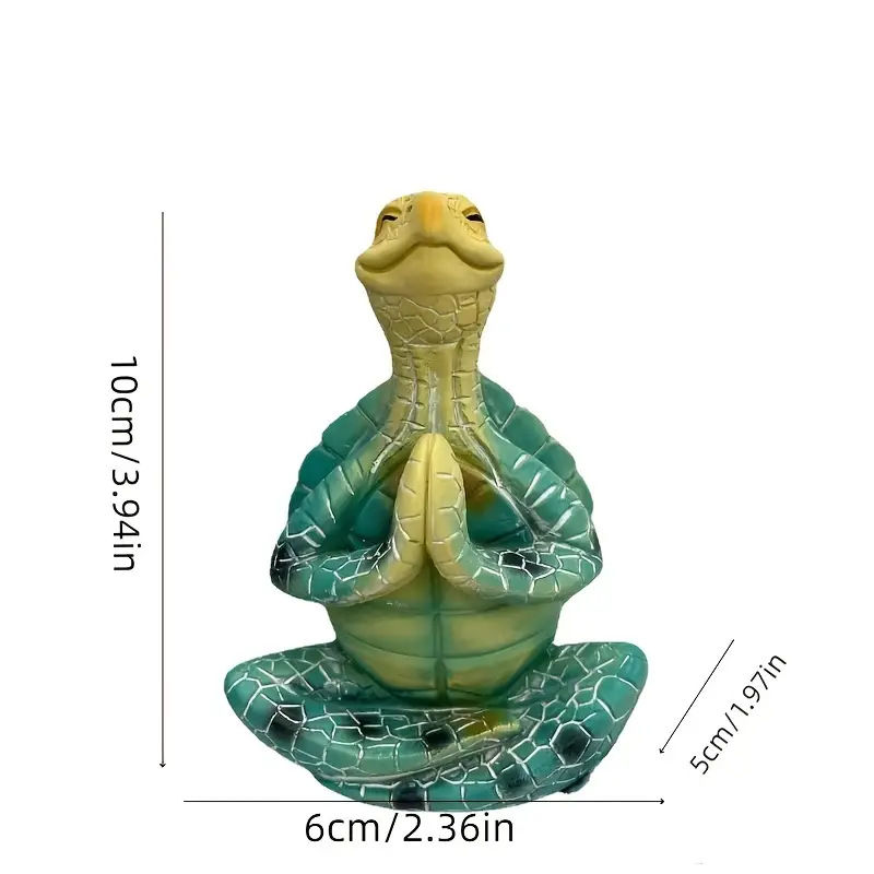 Thumbnail: Yoga Turtle Meditation Statue for Home Garden Decor
