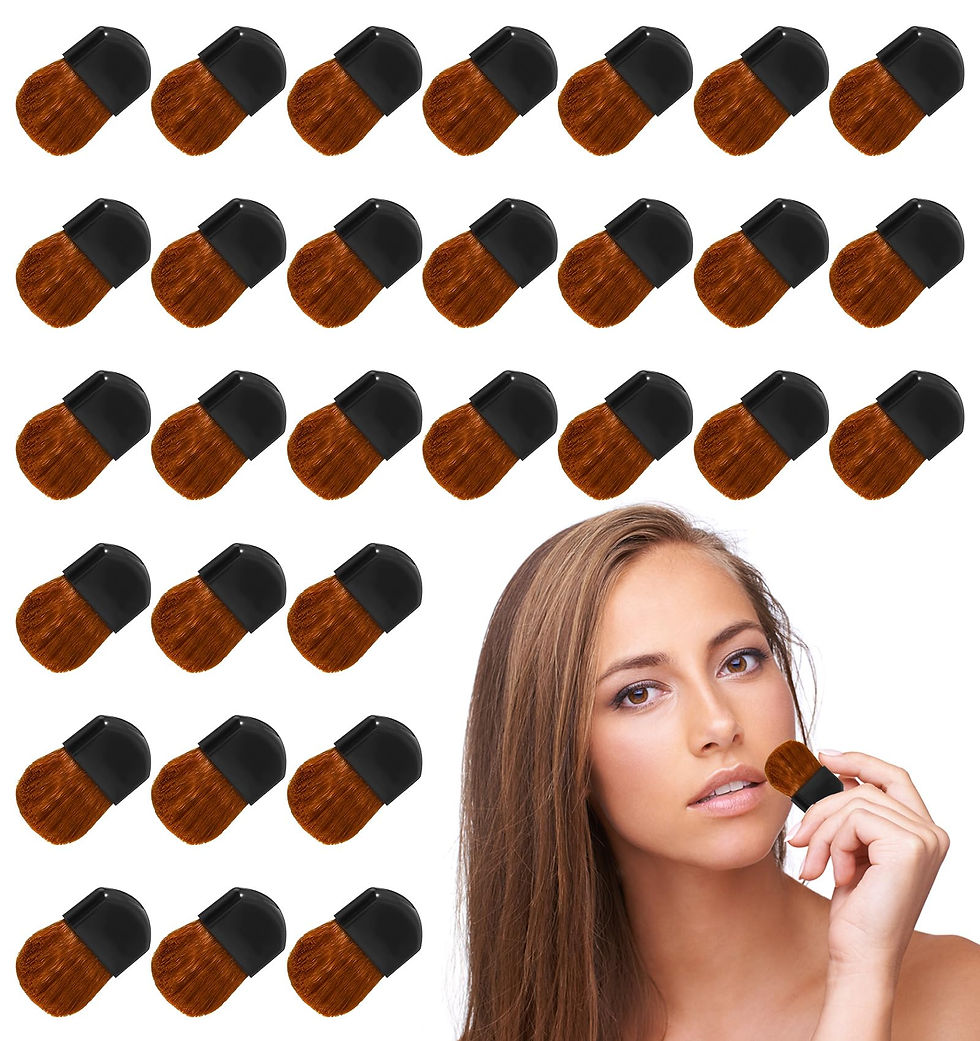 Thumbnail: Small Blush Brush 30 Pcs Disposable Makeup Brushes Mini Blush Brush Mini Makeup 