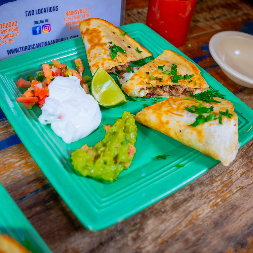 Quesadilla de Carnitas