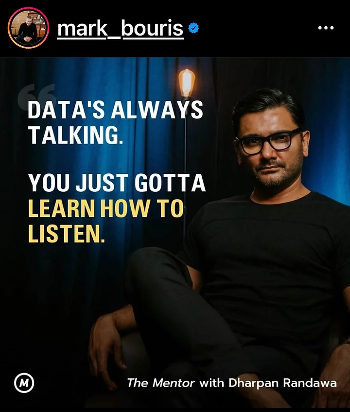The Mentor Podcast | Our CEO Dharpan Randhawa Sits Down With Mark Bouris to Discuss Data in Sports