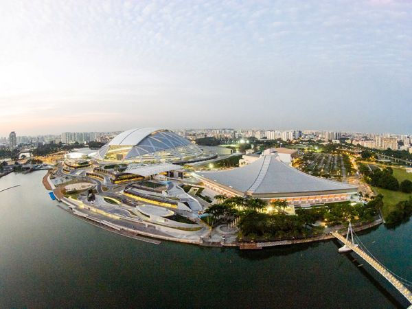 4 - Singapore Sports Hub Aerial View