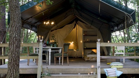 Camping and Tent Hotel, Les Ormes, FRANCE, EUROPE