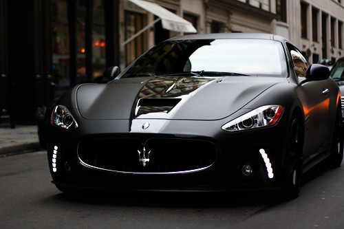 Maserati Matte Black