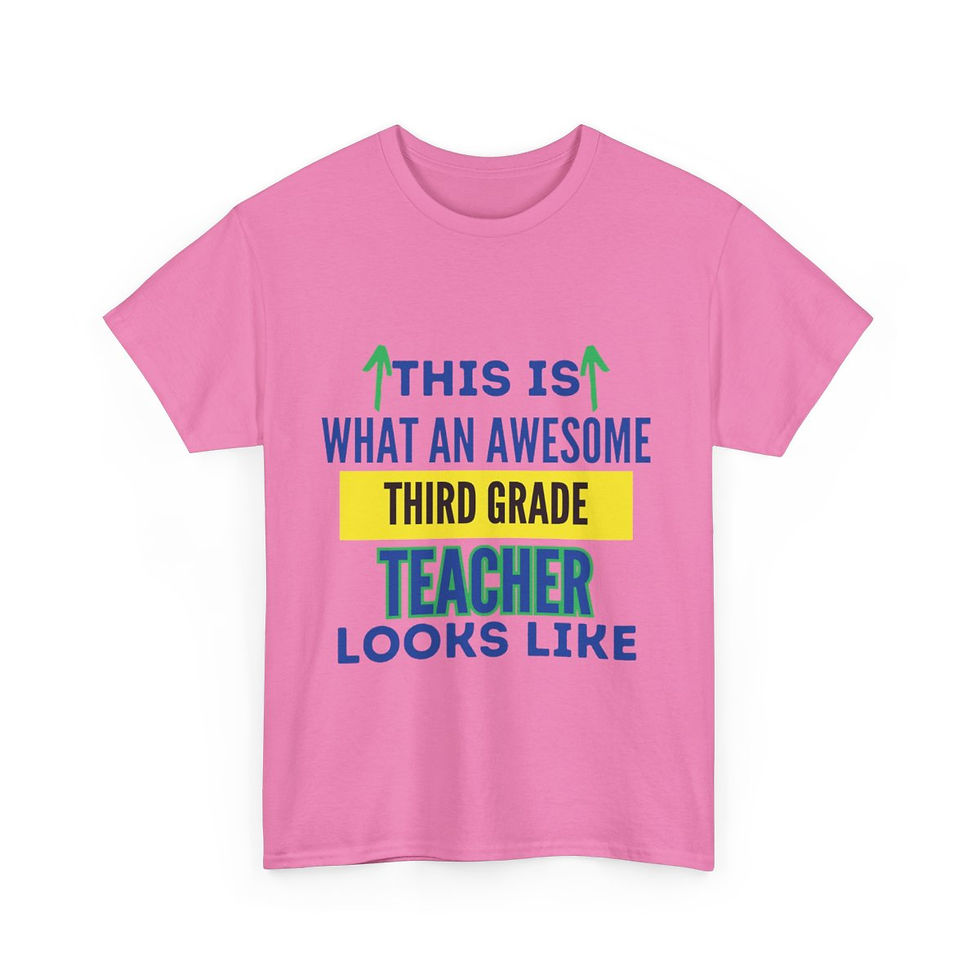 This Is What An Awesome Third Grade Teacher Looks Like