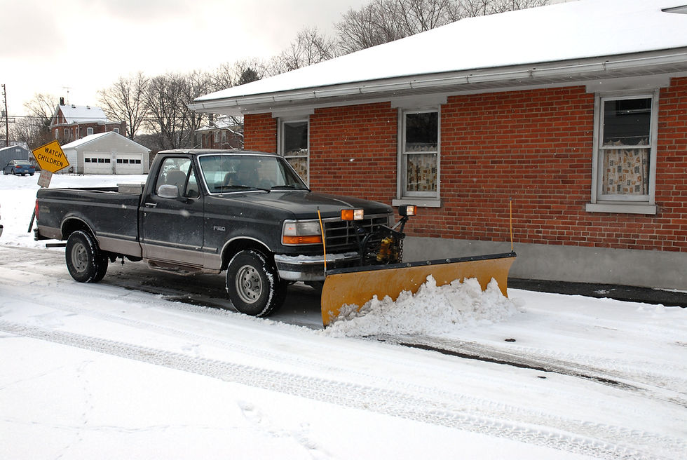 snow plow equipment shop