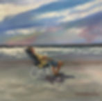 chillin on the beach