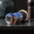 Thumbnail: Australian Brown Mallee burl hybrid custom shaving brush