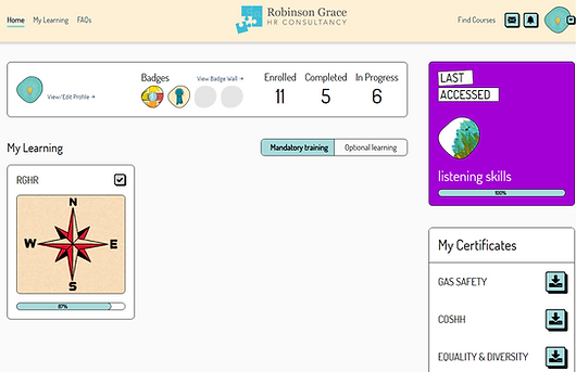 Online Training Courses Learning Management System