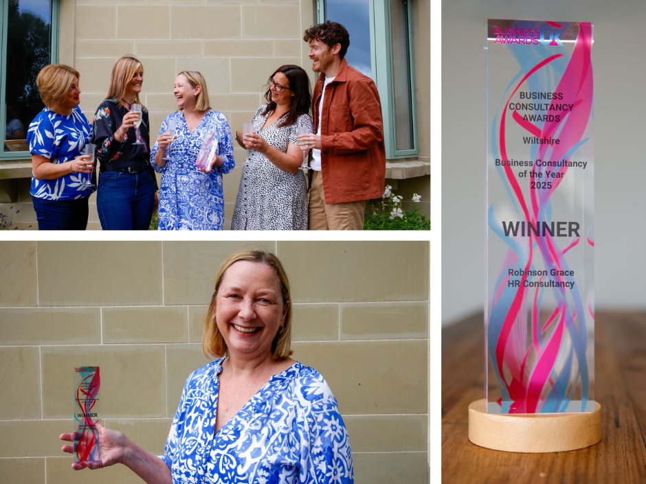 Swindon-based HR Firm Wins 2025 Wiltshire Business Consultancy of the Year Award