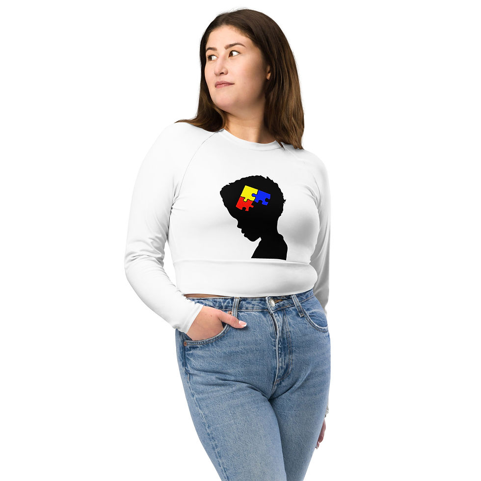Thumbnail: Autism - Crop Top Long Sleeve