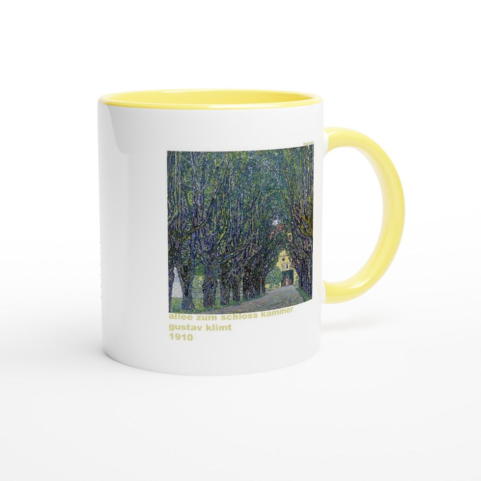 Thumbnail: 'Klimt No2' Ceramic Mug