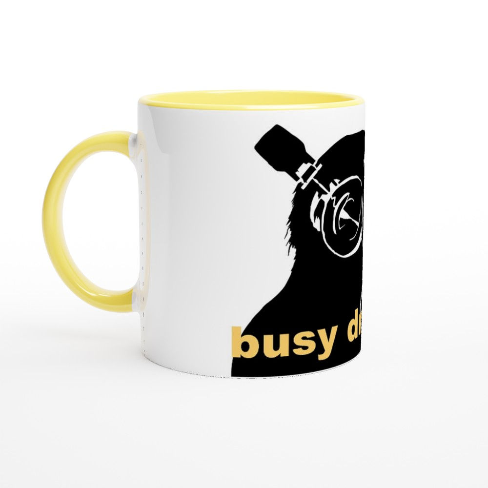 'Yellow Ape' Ceramic Mug