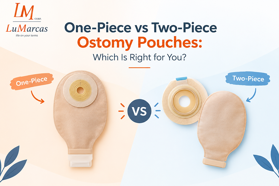 which one is better one piece or two piece ostomy pouches