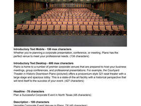 LinkedIn Ads for TAG - Visit Plano