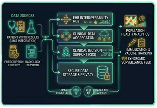 Electronic Health Records Graphic - AI
