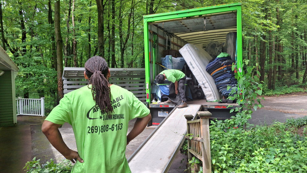 "Specialized moving equipment used by Affordable Moving for secure transport of heavy items and furniture."