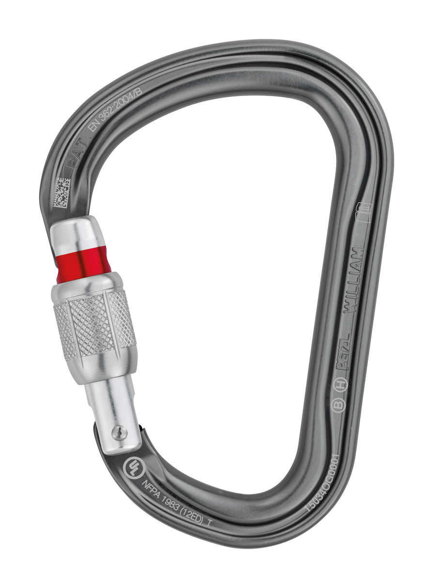 Mosquetón de seguridad Screw-Lock Willians de Petzl