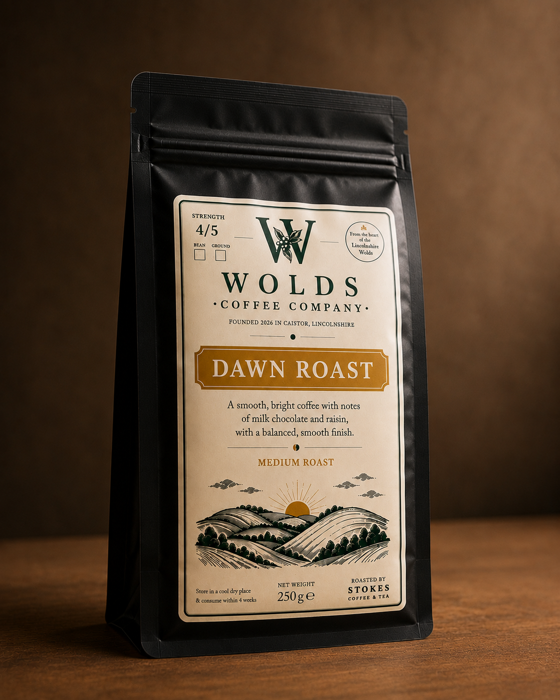 Wolds Dawn Roast GROUND