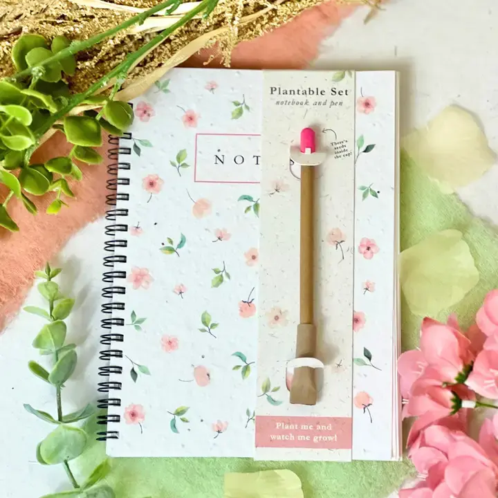 Thumbnail: Plantable A5 Notebook & Pen Set