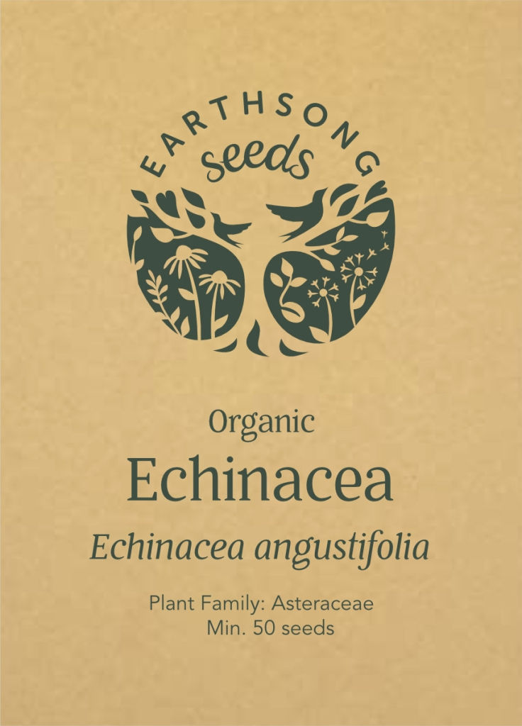 Thumbnail: Echinacea angustifolia: Seed Pack - Organic