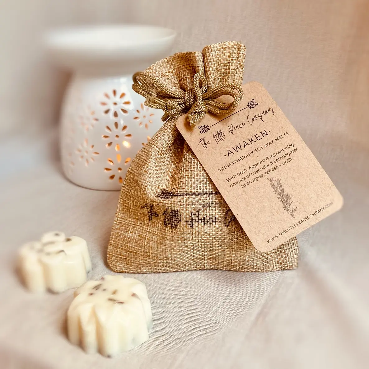 Awaken Aromatherapy Wax Melts with Lavender & Lemongrass